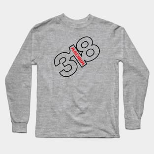 318 Magnum - Wedge Design Long Sleeve T-Shirt